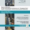 Book of Abstracts of the International Conference on “Changing Cities” - Spatial, morphological, formal & socio-economic dimensions