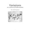 Variations on a Theme by Periklis Koukos - For violin & piano