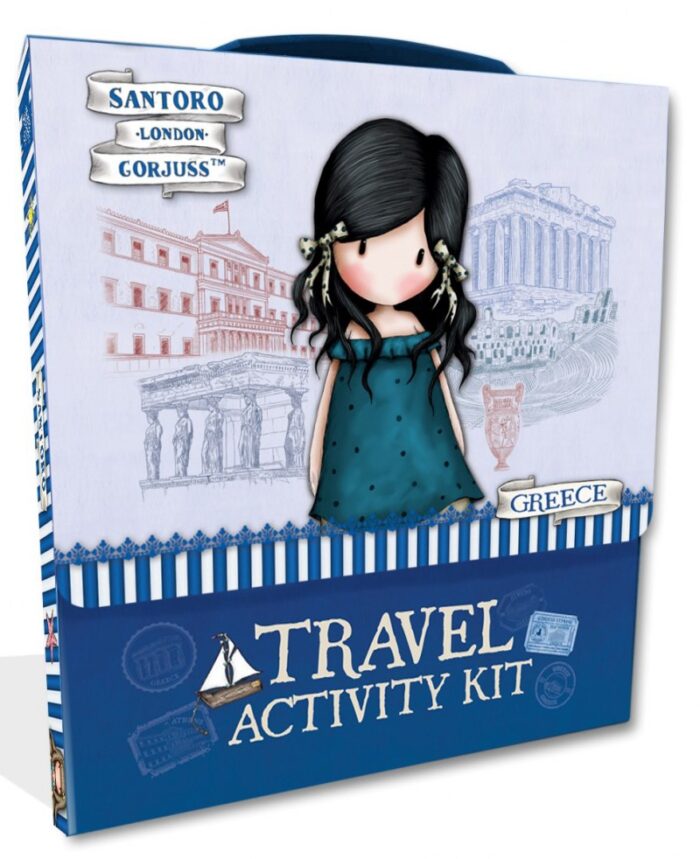 Santoro's Gorjuss-Greece: Travel Activity Kit -