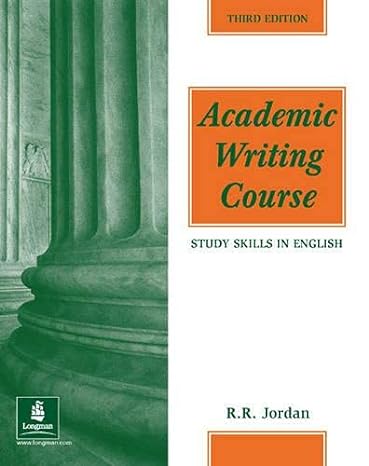 Academic Writing Course (3rd Edition) (Study Skills in English Series)