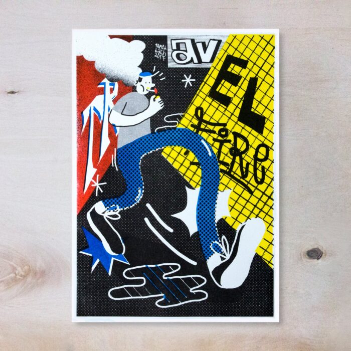 Travel & Fire (PosteRiso#4)